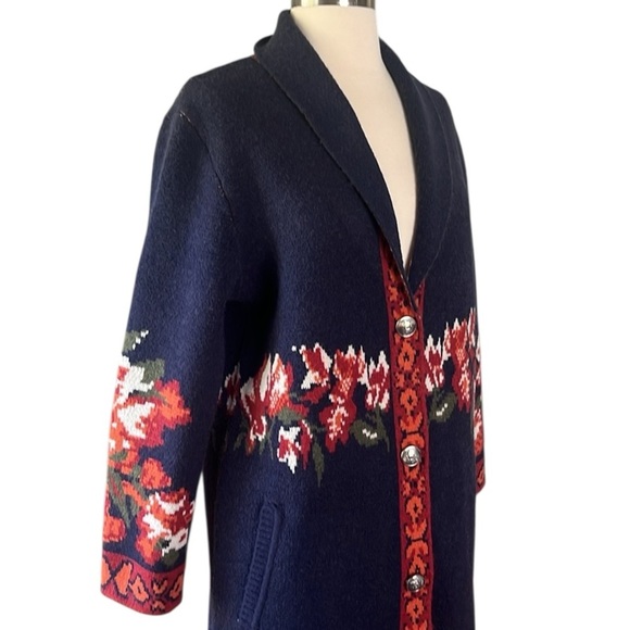 MAXSPORT Duster Cardigan Sweater NWOT Size Medium - Picture 12 of 13